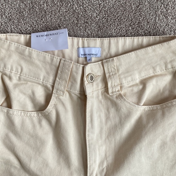 WeWoreWhat Utility Straight Leg Jean - Picture 4 of 5